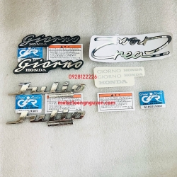 BỘ TEM HONDA GIORNO- CREA VÀ HONDA JULIO 