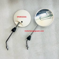GƯƠNG HẬU HONDA TAY GA MINI DIO- GIORNO VÀ CUB -CHÂN 8LY