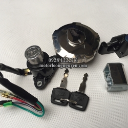 BỘ KHÓA NẮP CHÍNH HÃNG HONDA CG125