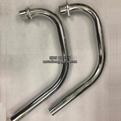 CỔ PÔ SẮT MẠ CROM HONDA CG125-SYM WOFL125-HUSKY125