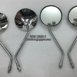 GƯƠNG HẬU MẠ CROM HONDA CG125-CD125-REN 10LY 