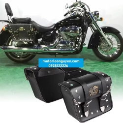 TÚI TREO 2 BÊN HONG DÒNG CRUISER-REBEL-GZ150-SHADOW HOẶC XE ĐỘ KHÁC