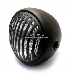 ĐÈN PHA 16CM SUZUKI GN125 CÓ LƯỚI BẢO VỆ 